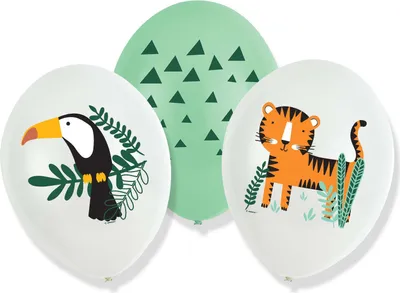 Produktbild von Amscan 9909363, Spielzeugballon, Latex, 6 Stück(e)