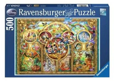 Immagine prodotto di Puzzle da 500 pezzi Ravensburger, tema Disney