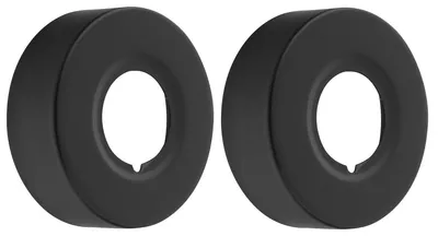 Produktbild von Sapho Rosette 60/24 mm, Höhe 20mm, schwarz matt