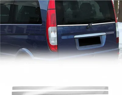 Obrázek produktu pro Okenní lišty pro Mercedes Vito W639 2003-2014 zadní chromované 2x