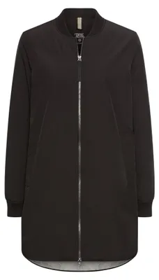 Produktbild von camel active Damen Mantel mit 2-Wege-Reißverschluss Schwarz, womenswear-50