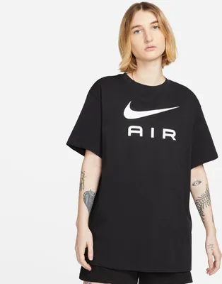 Produktbild von Nike W Nsw Tee Air Bf 010 Black 010 Black L