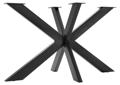 Produktbild von SOTECH Tischgestell SPIDER KD 1200 x 680 x 710 mm – schwarz, Stahl, zerlegbar