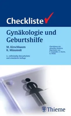 Immagine prodotto di Checkliste Gynäkologie und Geburtshilfe (Reihe, CHECKLISTEN MEDIZIN)