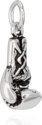 Produktbild von Kettenanhänger Boxhandschuhe 925 Silber 17x10mm Silberanhänger Amulett Talisman