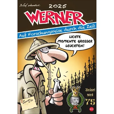 Immagine prodotto di Calendario Werner 2025. Il famoso calendario a poster.