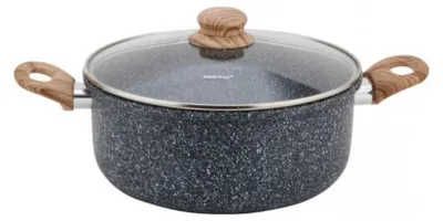 Obrázek produktu pro Hrnec na hranolky 24 cm 4 l s košíkem a pokličkou
