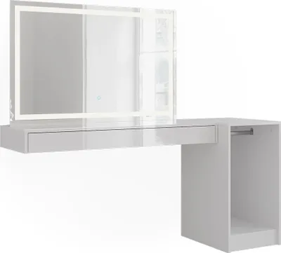 Produktbild von Schminktisch Vicco Sherry Weiß 120 cm 3 Teile, Model 59573