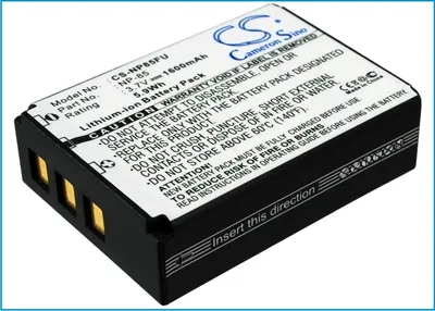 Immagine prodotto di TECHTEK Batteria compatibile con [Fujifilm] Finepix F305, FinePix SL1000, Finepix SL240, Finepix SL245, Finepix SL260, Finepix SL280, Finepix SL300,
