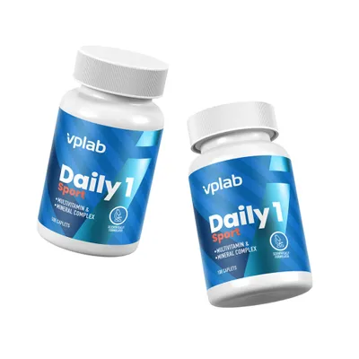 Produktbild von VPLab Daily 1 Sport Multivitamin 100 Kapseln Vitaminen Mineralstoffen für Immunsystem