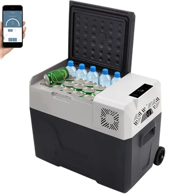 Produktbild von Mini-Kühlschrank - Autokühlschrank - Mini-Kühlschrank - Kühlbox - Tragbare Kompressor-Kühlbox - Elektrische Gefrierbox