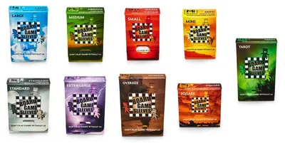 Produktbild von 50 Kartenspiel-Hüllen Brettspiel Hüllen - viele Größen - Board Game Sleeves - non-glare