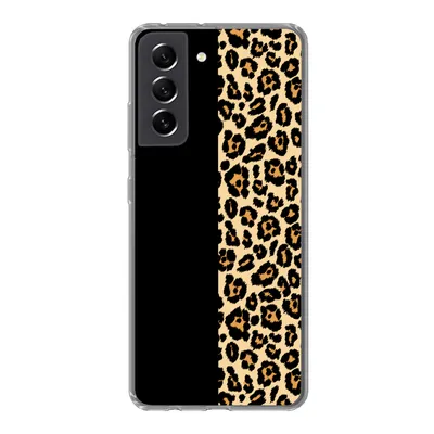 Produktbild von MuchoWow® Handyhülle Schutzhülle Hülle für Samsung Galaxy S21 FE Panther Druck - Design - Tiere Silikon Softcase Handy Hülle - Mobiltelefonhülle