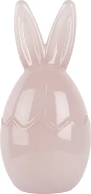 Produktbild von Clayre & Eef Glastopf Ei Ø 9x17 cm Rosa Glas