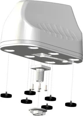 Produktbild von Poynting MIMO-0003-V2-15 Netzwerk-Antenne MIMO-direktionale Antenne SMB 5,8 dBi (A-MIMO-0003-V2-15)