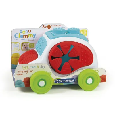 Produktbild von Clementoni 17315 - Clemmy-Bausteine im sensorischen Auto