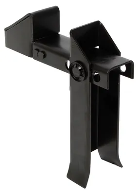 Produktbild von Alberts Torfeststeller zum Einbetonieren, mit Feder schwarz Höhe 200 mm
