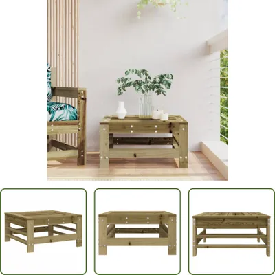Obrázek produktu pro The Living Store Zahradní stolička Impregnované borovicové dřevo