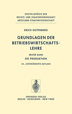 Produktbild von Grundlagen der Betriebswirtschaftslehre