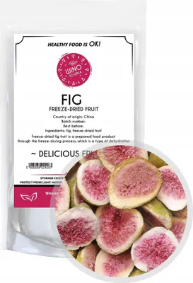 Zdjęcie produktu dla Figa liofilizowana półsmaczna 250g - owoce liofilizowane