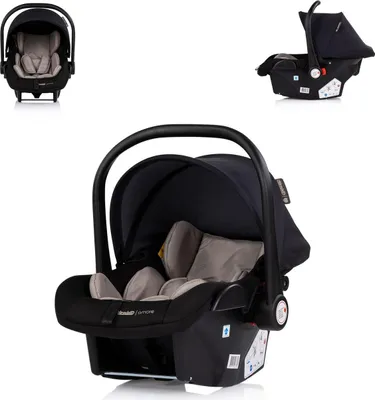 Immagine prodotto di Seggiolino auto Chipolino Amore i-Size Gruppo 0+ (0 - 13 kg) Cuscino Maniglia regolabile nero