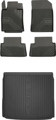Produktbild von FROGUM Gummimatten Auto Fußmatten + Kofferraummatte für Peugeot 508 I 2010-2018