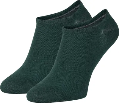 Produktbild von Sneaker Socken für Damen & Herren Kurze Baumwollsocken, 36-40, Dunkelgrün (Wild Forest)