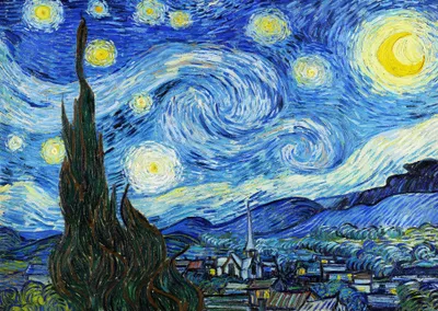 Obrázek produktu pro ENJOY Puzzle Vincent Van Gogh: Hvězdná noc 1000 dílků