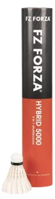 Productafbeelding van FORZA Hybrid 5000 badmintonverenballen, wit, maat 77