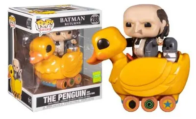 Obrázek produktu pro Batman se vrací – Tučňák a Duck Ride 288 2022 SDCC – Funko Pop! – Vinylová figurka