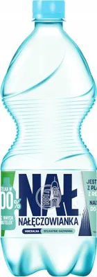 Obrázek produktu pro Přírodní minerální voda Nałęczowianka jemně sycená 1 l