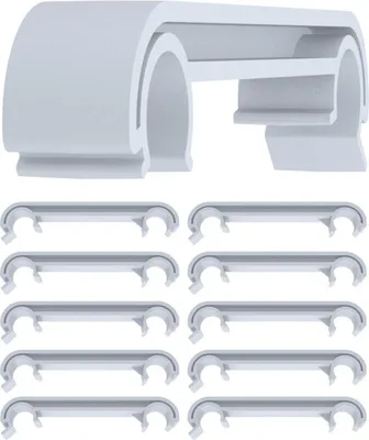 Produktbild von 10-teiliges Set Stuhlverbinder – Verbinder – langlebiges Polypropylen
