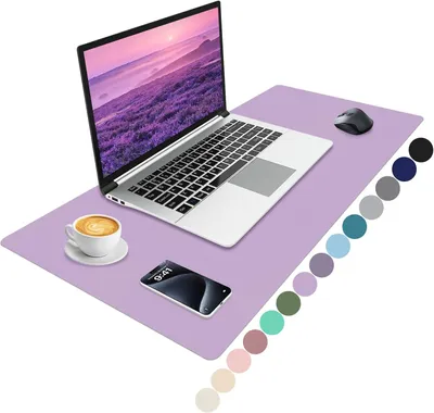Produktbild von Schreibtischunterlage 80x40 cm, Kunstleder, wasserdicht, rutschfest, für Büro