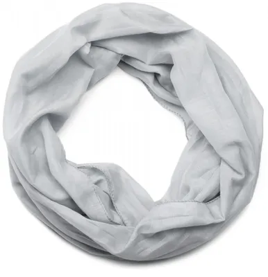 Produktbild von styleBREAKER leichter unifarbener Loop Schlauchschal | Sommerschal aus fließendem Material | Seidiges Halstuch für Damen & Herren | Weich, Luftig & Modisch | 77 x 46 cm