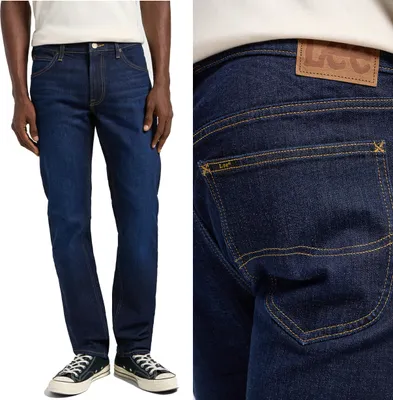 Immagine prodotto di Pantaloni da uomo Lee Daren Zip Fly Siren Indigo 112365746 W32 L32