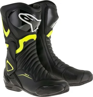 Immagine prodotto di stivali S-MX 6, ALPINESTARS (nero/giallo fluo, taglia 42)