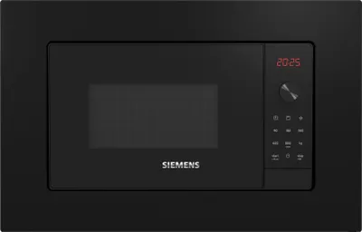 Produktbild von Siemens BE623LMB3 Einbau-Mikrowelle, Schwarz, cookControl8 - Automatikprogramme