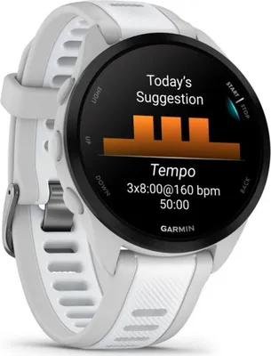Produktbild von Garmin Forerunner 165 Dunstgrau/Steinweiss