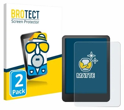 Produktbild von 2x BROTECT Schutzfolie für Amazon Kindle Paperwhite 2024 Signature Edition (12. Gen.) Displayschutz Displayschutzfolie Folie Matt Entspiegelungsfolie