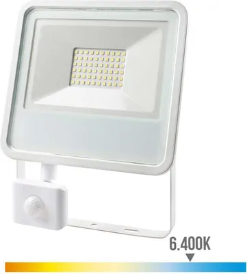 Image de Projecteur Led 50w Capteur Edm éclairage Puissant Avec Détection De Mouvement - Edm