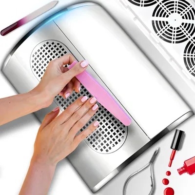 Produktbild von Nagelstaubsauger Professionelle Nagel Staubabsaugung Tischabsaugung 40W für Maniküre-Sets, Nagelpflege, Nagelstudio und Maniküre, Pediküre – Retoo