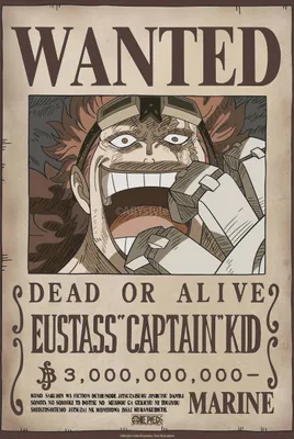 Zdjęcie produktu dla Plakat One Piece Plakat Wanted Kid Wano 38x52cm