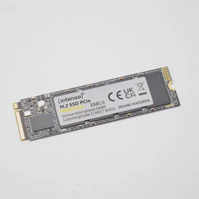 Produktbild von Intenso PCIe PREMIUM SSD 250GB M.2 2280 M-Key PCIe 3.0 x4 Solid State Module