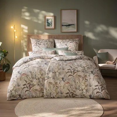 Produktbild von Estella Mako-Satin Bettwäsche Alea puder 135x200 cm + 80x80 cm + 40x80 cm