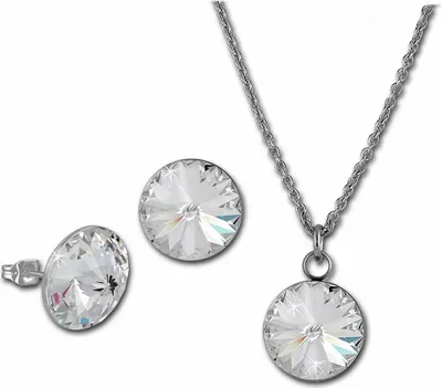 Produktbild von Amello Edelstahl weiß Damen Sets ESSS04W