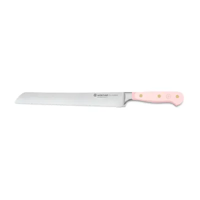 Produktbild von Wüsthof Brotmesser mit Präzisions-Doppelwelle / Bread Knife Precision Double-Serrated Classic Colour Pink Salz 23 cm 1061706423 – EAN 4002293130453 – Art.-Nr. 2023063198