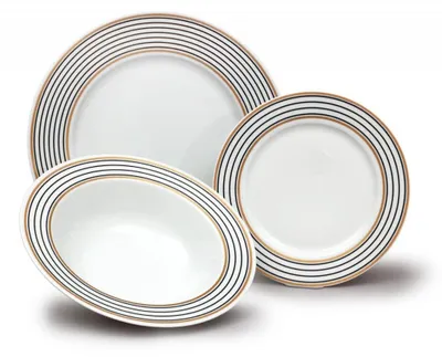 Produktbild von Thun 1794 Tellerset, Ella, Elegance B, Porzellan Thun, 18 d.