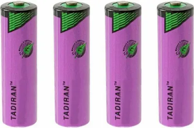 Image de 4Pack 3.6V SL-360 PLC / TL-5903 Batterie 6ES7971-0BA00 pour Siemens S7-400 PLC 2.4Ah