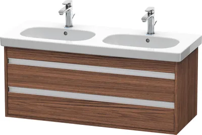 Produktbild von Waschtischunterbau KETHO 455x1150x480mm nussbaum dunkel nussbaum dunkel