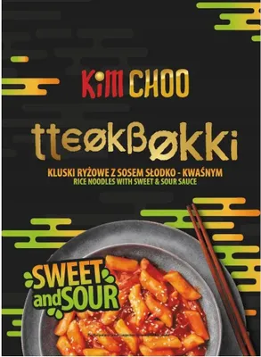 Obrázek produktu pro Korejské rýžové knedlíčky Tteokbokki sladkokyselé 140 g